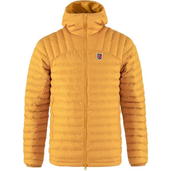 Fjällräven Mens Expedition Lätt Hoodie  (Gul (MUSTARD YELLOW/161) Large) Gul (MUSTARD YELLOW/161)