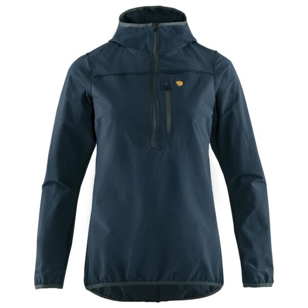 Fjällräven Womens Bergtagen Stretch Half Zip  (Blå (MOUNTAIN BLUE/570) Medium) Blå (MOUNTAIN BLUE/570)