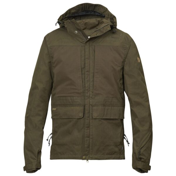 Fjällräven Mens Lappland Hybrid Jacket  (Grøn (DARK OLIVE/633) Medium) Grøn (DARK OLIVE/633)