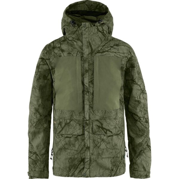 Fjällräven Mens Lappland Hybrid Jacket  (Grøn (GREEN CAMO-LAUREL GRN/626-625) Small) Grøn (GREEN CAMO-LAUREL GRN/626-625)