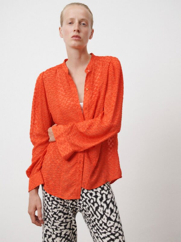 Blouse Baran Hot Orange