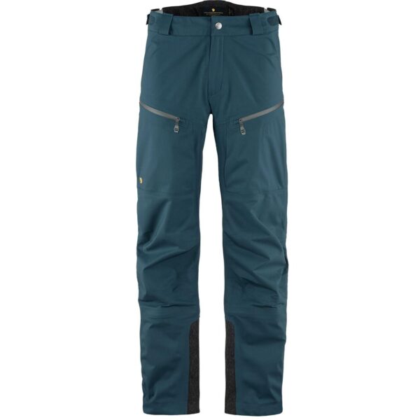 Fjällräven Mens Bergtagen Eco-shell Trousers  (Blå (MOUNTAIN BLUE/570) 44) Blå (MOUNTAIN BLUE/570)