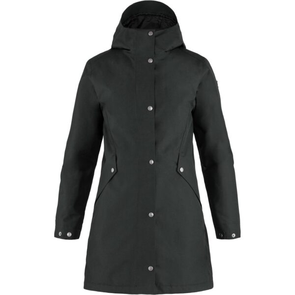 Fjällräven Womens Visby 3 In 1 Jacket  (Sort (BLACK/550) Small) Sort (BLACK/550)