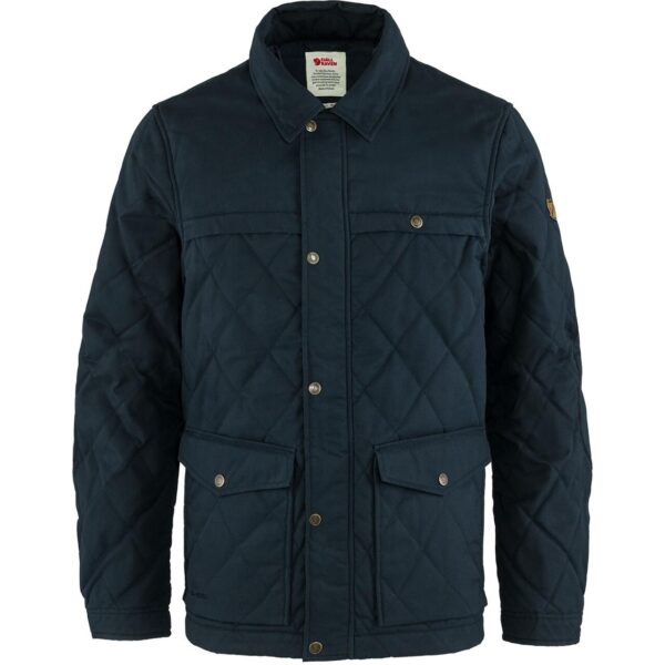 Fjällräven Mens Övik Wool Padded Jacket  (Blå (DARK NAVY/555) Medium) Blå (DARK NAVY/555)