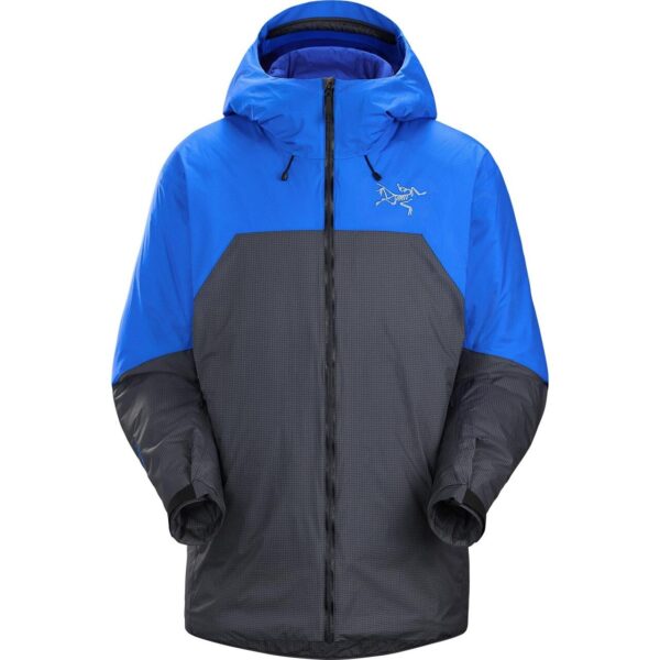 Arcteryx Mens Rush Insulated Jacket 2022 model (Blå (FLUIDITY/GRAPHITE) Large) Blå (FLUIDITY/GRAPHITE)