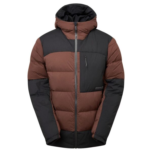 Artilect Mens Highaf Down Stretch Parka (Lilla (AMARANTH/BLACK) Small) Lilla (AMARANTH/BLACK)