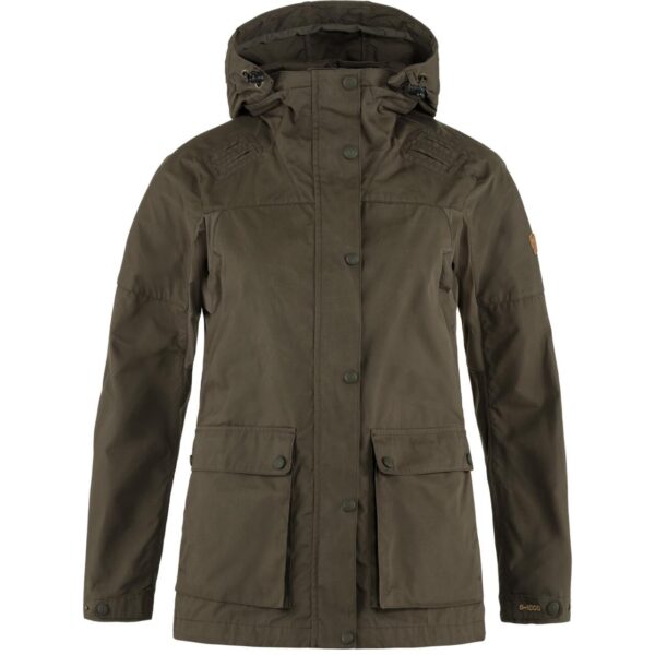 Fjällräven Womens Forest Hybrid Jacket (Grøn (DARK OLIVE/633) Small) Grøn (DARK OLIVE/633)