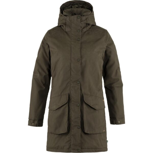 Fjällräven Womens Högvilt Jacket (Grøn (DARK OLIVE/633) Small) Grøn (DARK OLIVE/633)