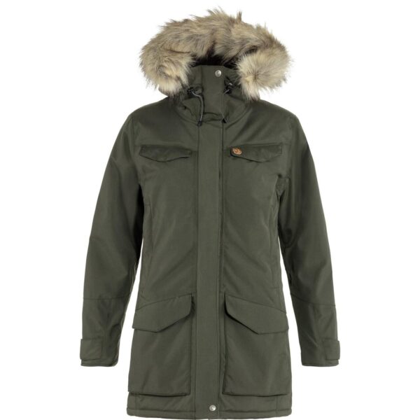 Fjällräven Womens Nuuk Parka (Grøn (DEEP FOREST/662) Large) Grøn (DEEP FOREST/662)