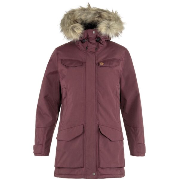 Fjällräven Womens Nuuk Parka (Rød (PORT/357) Medium) Rød (PORT/357)