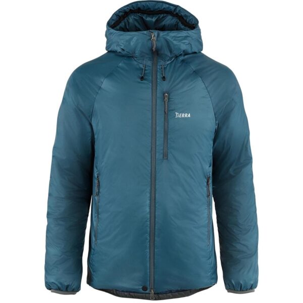 Tierra Mens Belay 120 Hood Jacket (Blå (DEEP SEA) Medium) Blå (DEEP SEA)