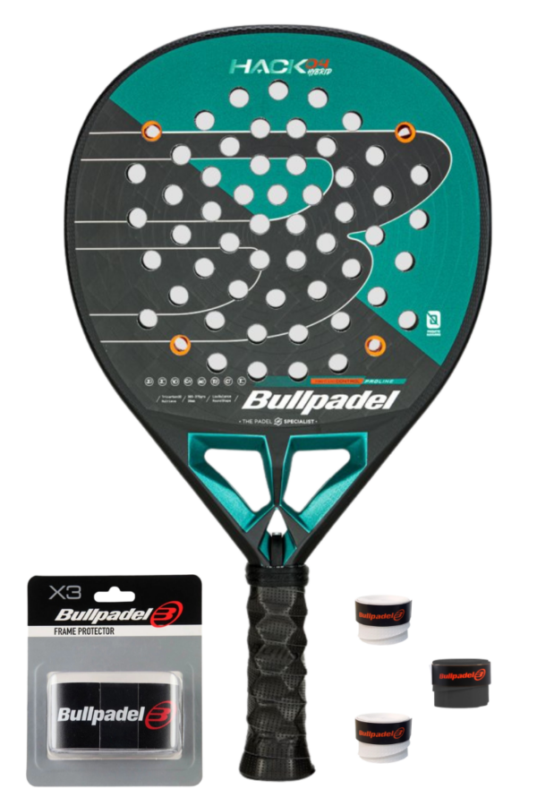 Bullpadel Hack 04 Hybrid 2025 - Padel bat