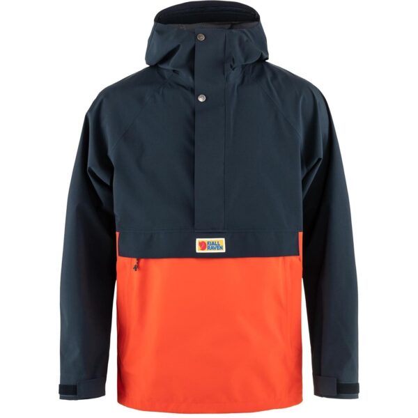 Fjällräven Mens Vardag Hydratic Anorak (Blå (DARK NAVY-FLAME ORNGE/555-214) Medium) Blå (DARK NAVY-FLAME ORNGE/555-214)