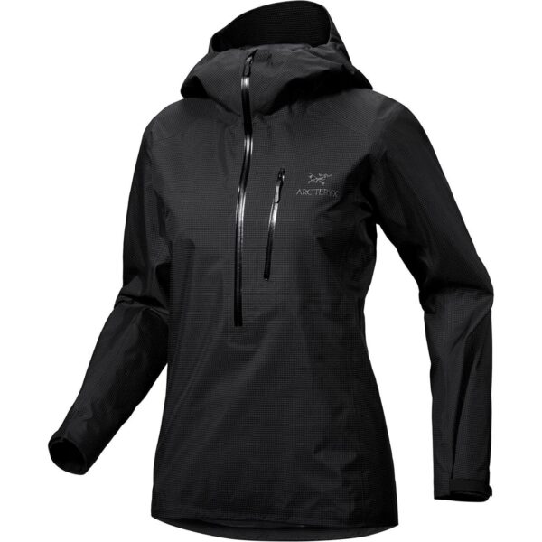 Arcteryx Womens Alpha Lightweight Anorak (Sort (BLACK) Medium) Sort (BLACK)