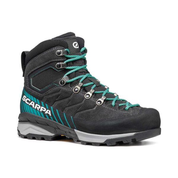 Scarpa Womens Mescalito Trk GTX (Grå (DARK ANTHRACITE/TROPICAL GREEN) 41) Grå (DARK ANTHRACITE/TROPICAL GREEN)