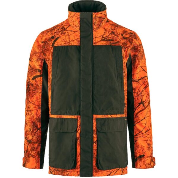 Fjällräven Mens Brenner Pro Padded Jacket (Orange (ORANGE CAMO-DP FOREST/261-662) Large) Orange (ORANGE CAMO-DP FOREST/261-662)