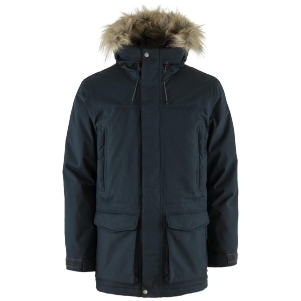 Fjällräven Mens Nuuk Lite Parka (Blå (DARK NAVY/555) Small) Blå (DARK NAVY/555)