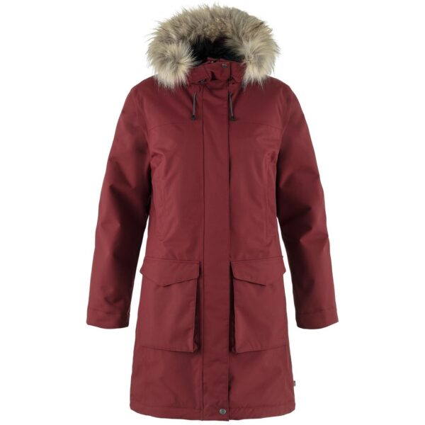 Fjällräven Womens Nuuk Lite Parka (Rød (BORDEAUX RED/347) X-small) Rød (BORDEAUX RED/347)