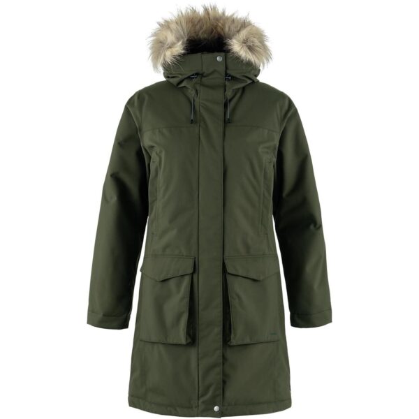 Fjällräven Womens Nuuk Lite Parka (Grøn (DEEP FOREST/662) Large) Grøn (DEEP FOREST/662)