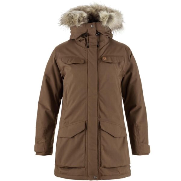 Fjällräven Womens Nuuk Lite Parka (Brun (DARK OAK/299) Medium) Brun (DARK OAK/299)