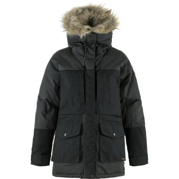 Fjällräven Womens Polar Expedition Parka (Grå (IRON GREY-BLACK/048-550) Small) Grå (IRON GREY-BLACK/048-550)