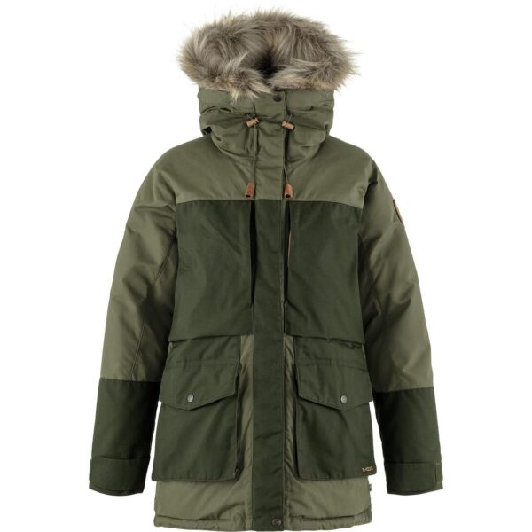 Fjällräven Womens Polar Expedition Parka (Grøn (LAUREL GREEN-DP FOREST/625-662) Large) Grøn (LAUREL GREEN-DP FOREST/625-662)