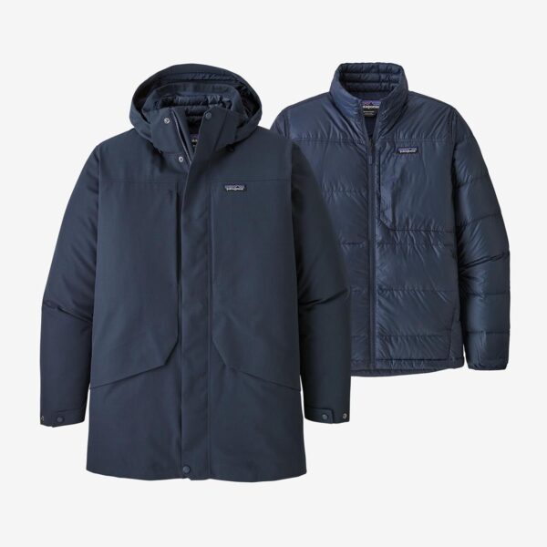 Patagonia Mens Tres 3-in-1 Parka (Blå (NEW NAVY) Small) Blå (NEW NAVY)