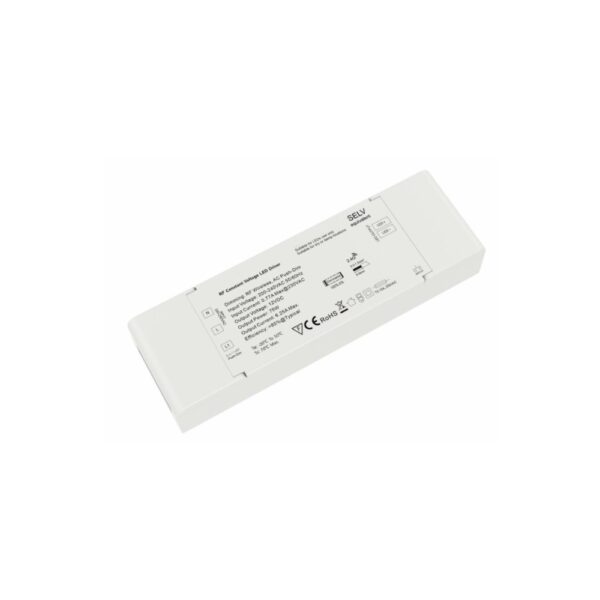 LEDlife rWave 75W dæmpbar strømforsyning - 12V DC, 6,25A, RF, push-dæmp