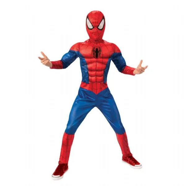 Spider-Man deluxe dragt 122 - 128 cm