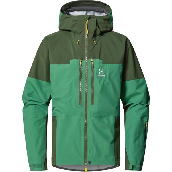 Haglöfs Mens Spitz GTX Pro Jacket (Grøn (SEAWEED GREEN/DK JELLY GREEN) Large) Grøn (SEAWEED GREEN/DK JELLY GREEN)