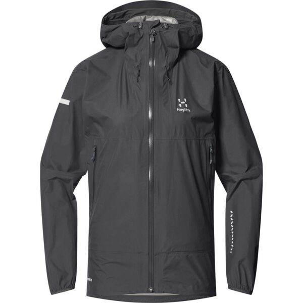 Haglöfs Womens L.I.M GTX II Jacket (Grå (MAGNETITE) Medium) Grå (MAGNETITE)