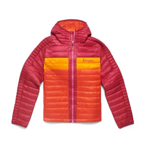 Cotopaxi Womens Capa Insulated Hooded Jacket (Rød (RASPBERRY & CANYON) Small) Rød (RASPBERRY & CANYON)