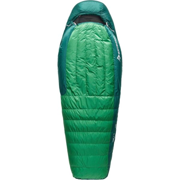 Sea to Summit Ascent -1c Down Sleeping Bag (Grøn (RAIN FOREST GREEN) Personlængde 198 cm) Grøn (RAIN FOREST GREEN)