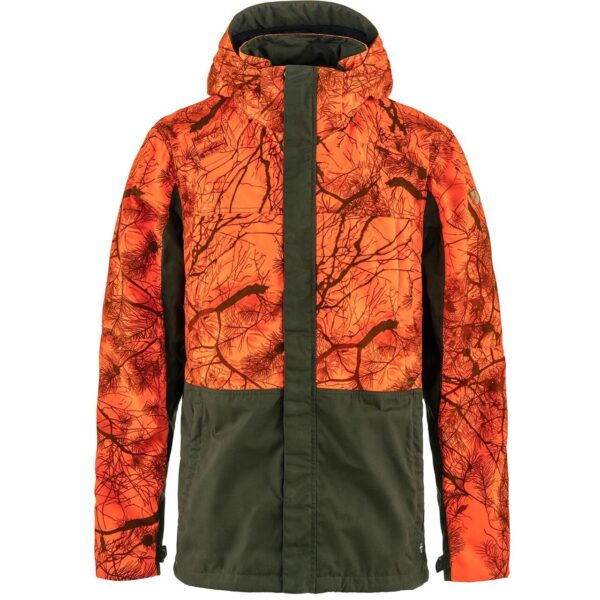 Fjällräven Mens Drev Hybrid Jacket (Grøn (DEEP FOREST-ORNGE CAMO/662-261) Medium) Grøn (DEEP FOREST-ORNGE CAMO/662-261)