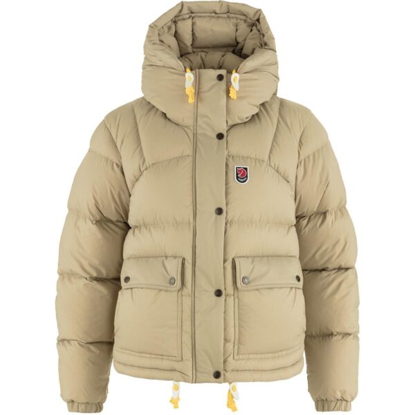 Fjällräven Womens Expedition Down Cropped Jacket (Hvid (FOSSIL/118) Small) Hvid (FOSSIL/118)