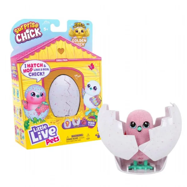 Little Live Pet Surprise Chick Pink/Hvid