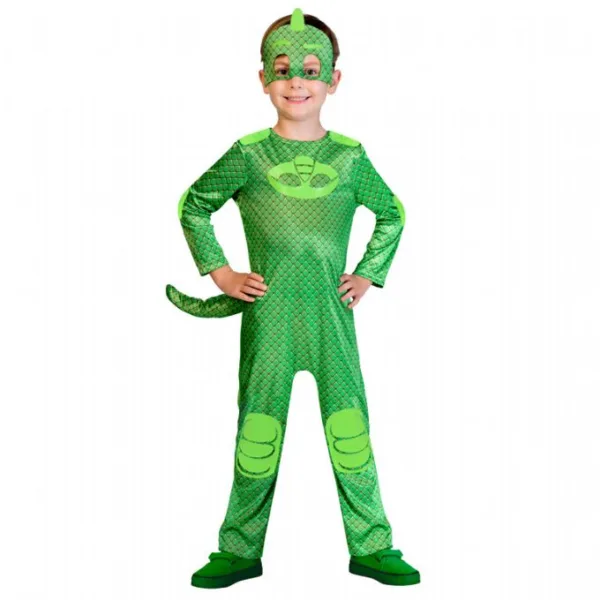 Pyjamasheltene Gekko kostume 94 cm