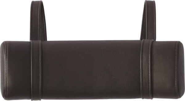 Vipp468 Neck Rest, Dark Leather Brun