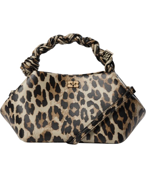 Ganni Bou Bag Small Print Leopard