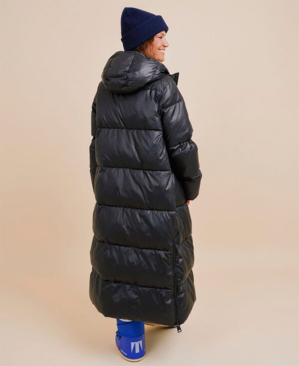 Summit Puffer Long Nero Sort