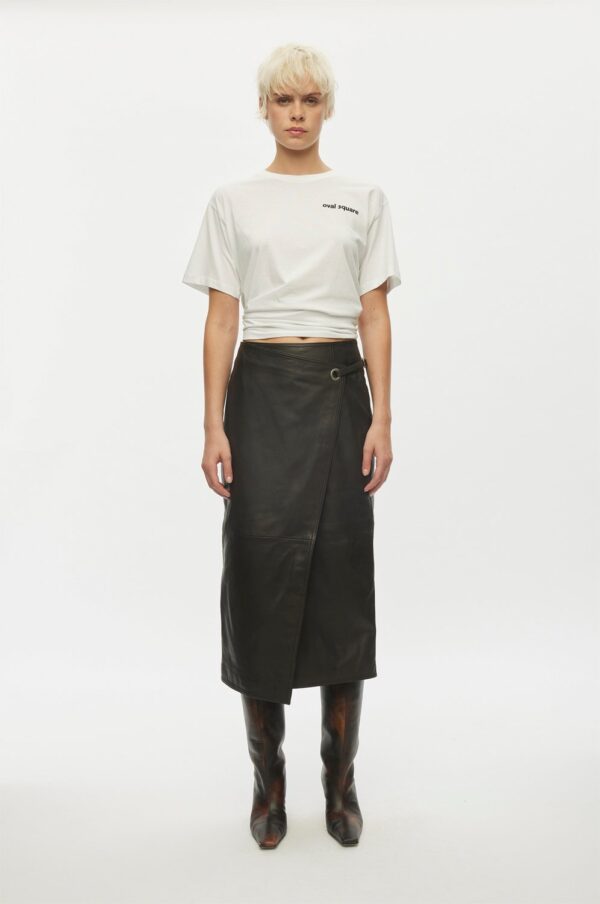 Reflection Leather Skirt Chocolate Torte