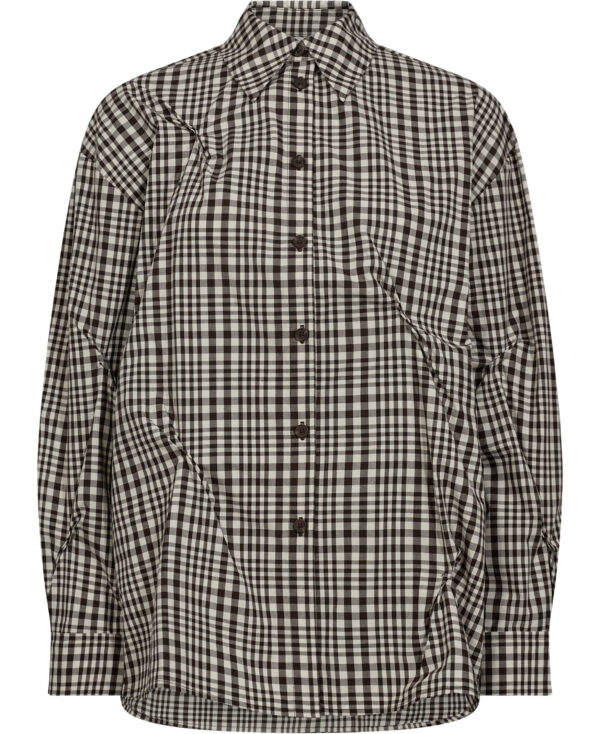 Bibi Shirt Brown Check