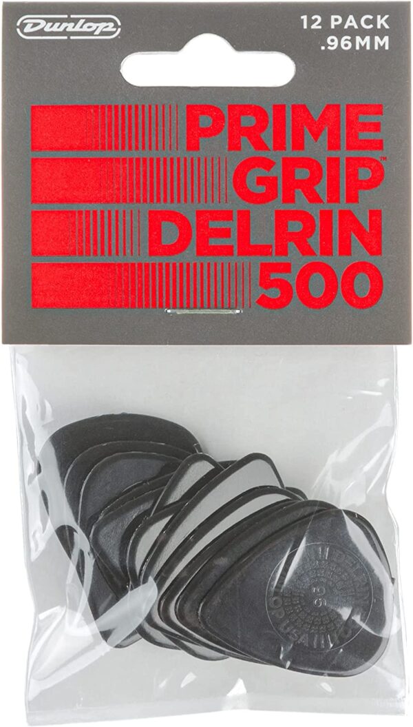 Dunlop 450P.96 Delrin 500 Prime Grip 0,96mm 12 Pack