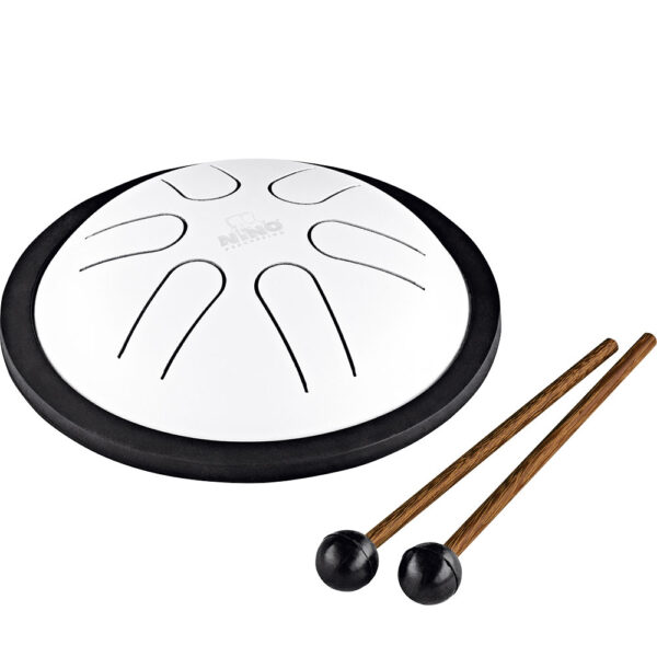 NINO980WH NINO Steel Tongue Drum, Hvid