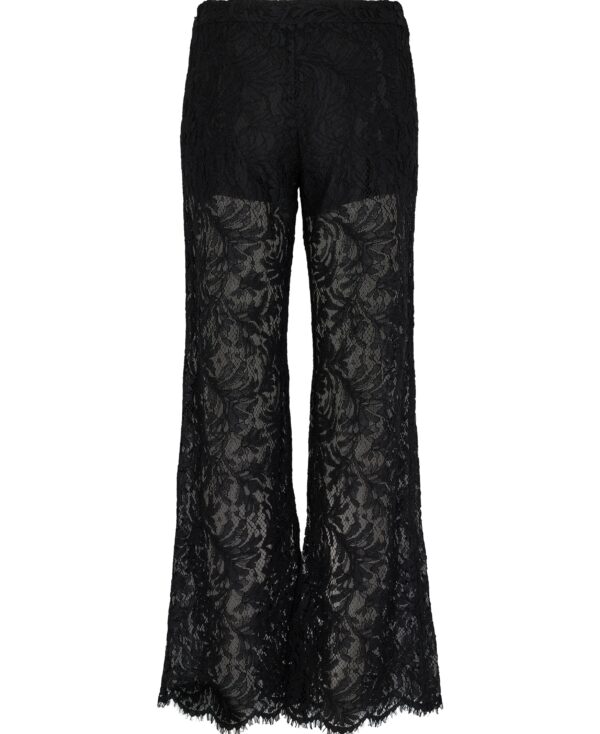 Step Lace Trouser Black Lace