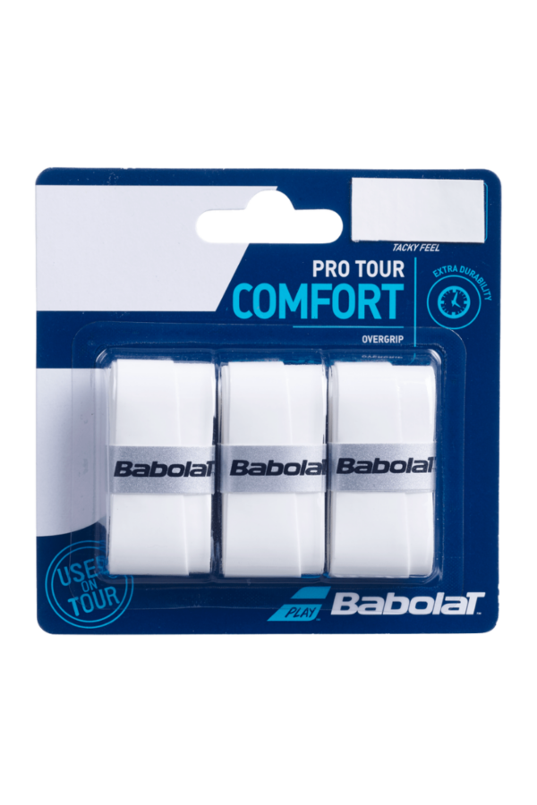 Babolat Pro Tour 2.0 Grip - Hvid - Overgrip