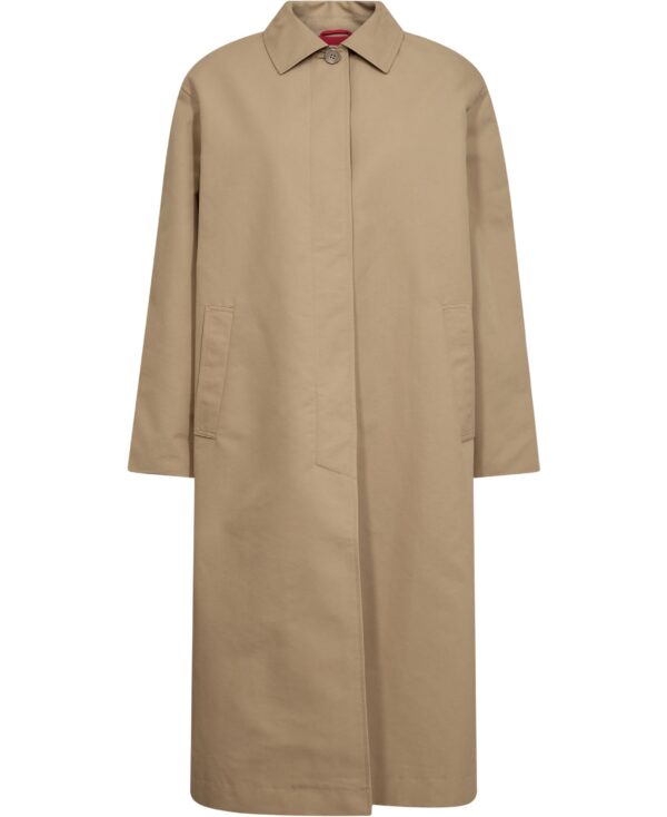 TJW 3 IN 1 Trench Coat Pale Khaki