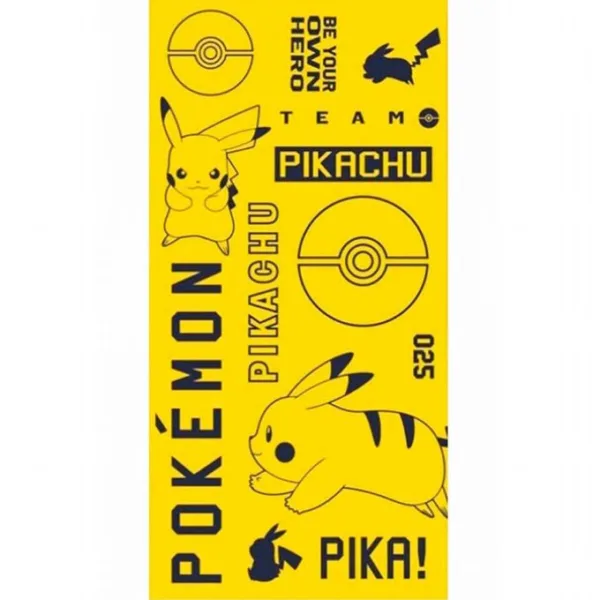 Pokemon Pikachu Håndklæde 70x140cm