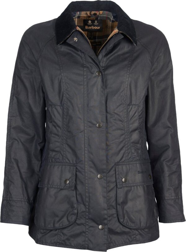 Barbour Beadnell Wax Navy8 Blå