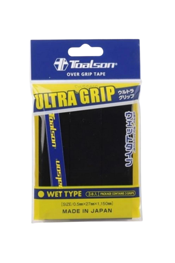 Toalson Ultra Overgrip - 3 Pak - Sort - Overgrip